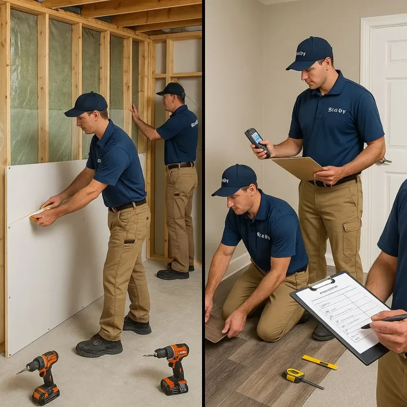 Repairs and Reconstruction process in Long County, GA